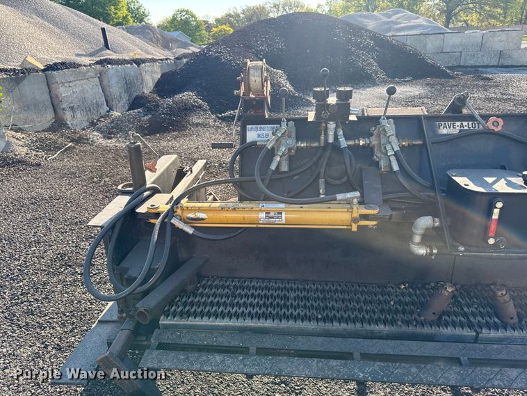 image for item ER0467 Pave-A-Lot trailer mounted asphalt paver and grader
