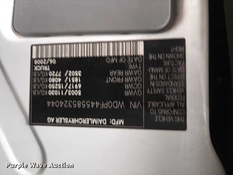 image for item ER1512 2008 Dodge Sprinter 3500 handicap accessible van
