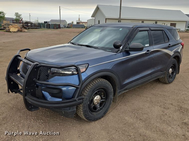 image for item ER1612 2021 Ford Explorer Police Interceptor SUV