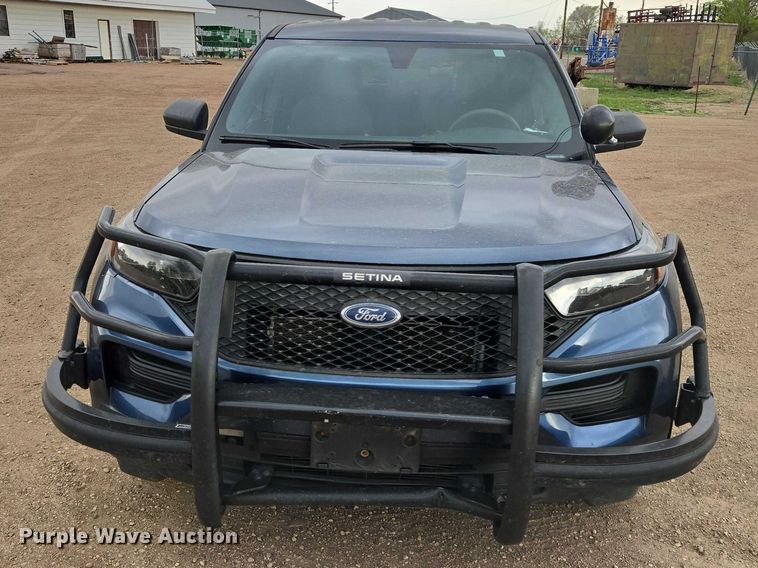 image for item ER1612 2021 Ford Explorer Police Interceptor SUV