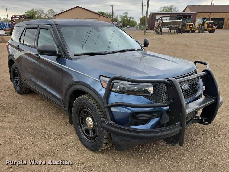 image for item ER1612 2021 Ford Explorer Police Interceptor SUV
