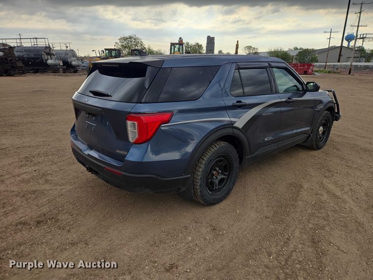 image for item ER1612 2021 Ford Explorer Police Interceptor SUV