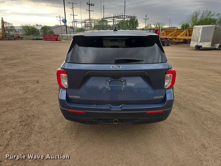 image for item ER1612 2021 Ford Explorer Police Interceptor SUV