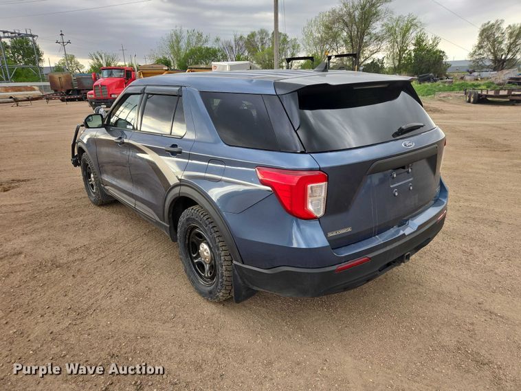 image for item ER1612 2021 Ford Explorer Police Interceptor SUV
