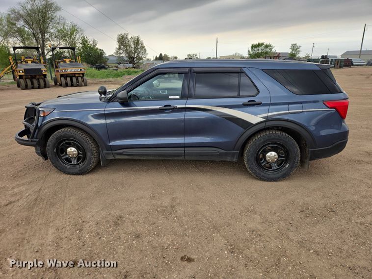 image for item ER1612 2021 Ford Explorer Police Interceptor SUV