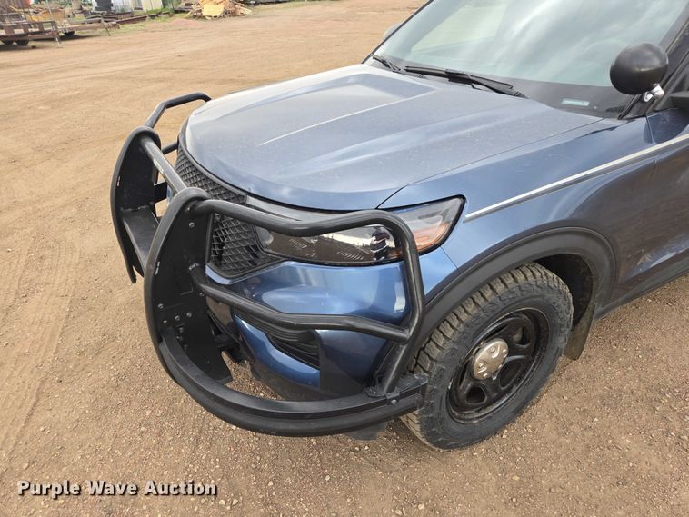 image for item ER1612 2021 Ford Explorer Police Interceptor SUV