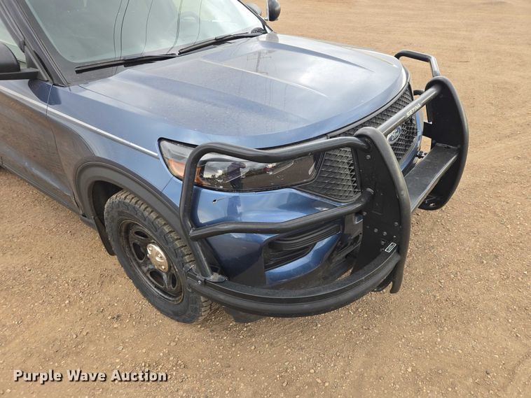 image for item ER1612 2021 Ford Explorer Police Interceptor SUV