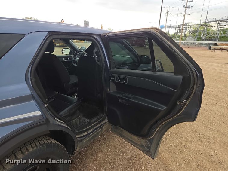 image for item ER1612 2021 Ford Explorer Police Interceptor SUV