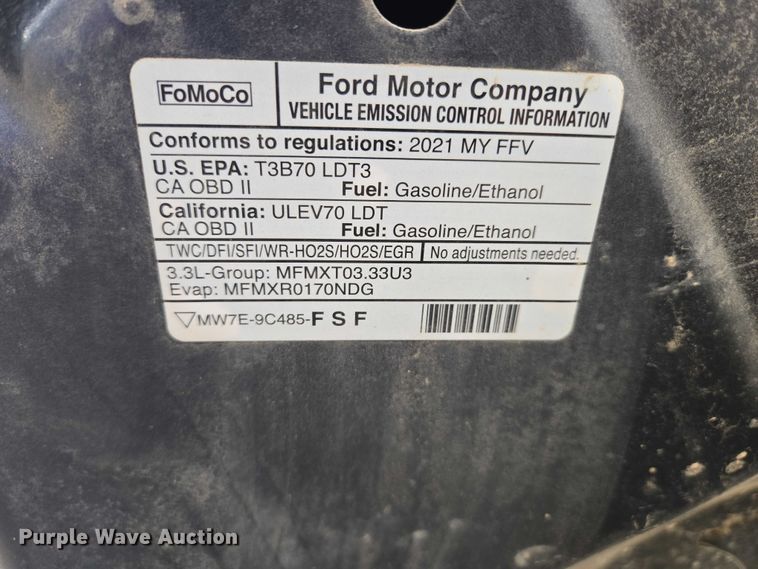 image for item ER1612 2021 Ford Explorer Police Interceptor SUV