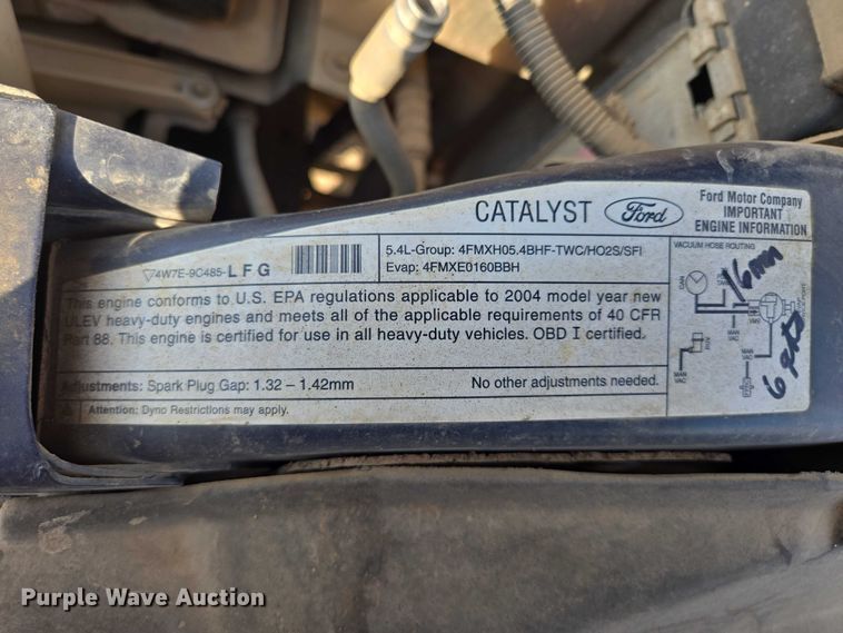 image for item ER1613 2004 Ford F250 Super Duty Ext. Cab pickup truck