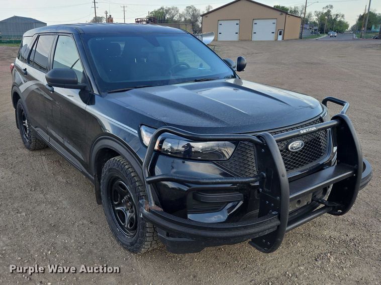image for item ER1614 2020 Ford Explorer Police Interceptor SUV