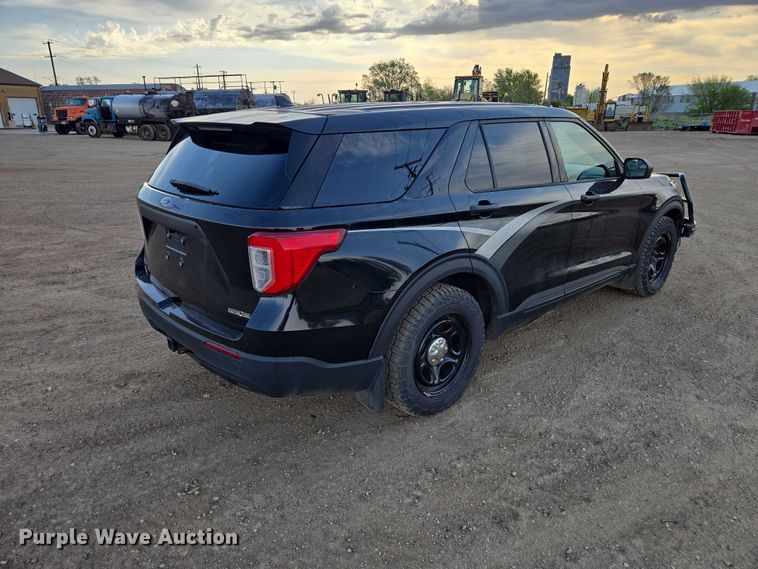 image for item ER1614 2020 Ford Explorer Police Interceptor SUV