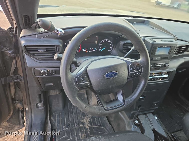 image for item ER1614 2020 Ford Explorer Police Interceptor SUV
