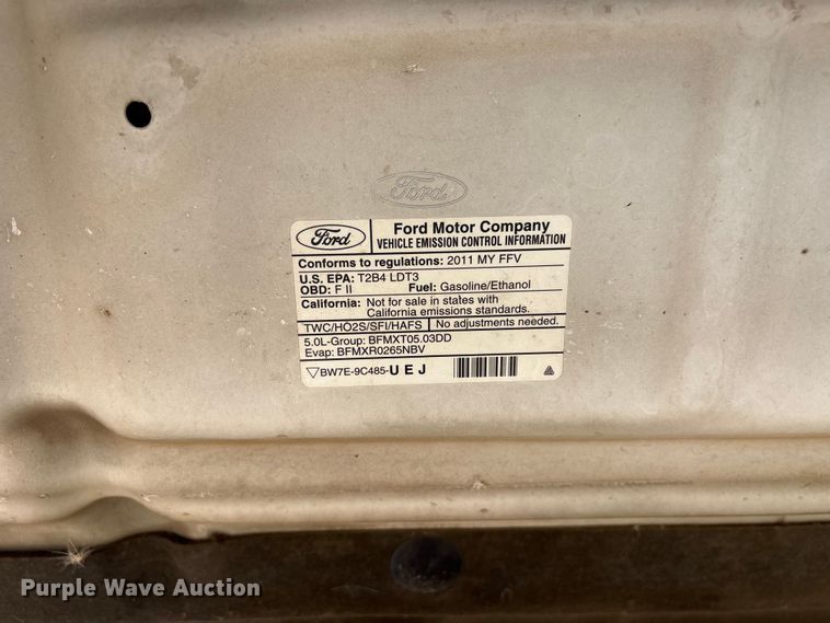 image for item ET6147 2011 Ford F150 XL Ext. Cab pickup truck