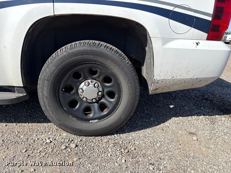 image for item ET6155 2014 Chevrolet Tahoe Police SUV