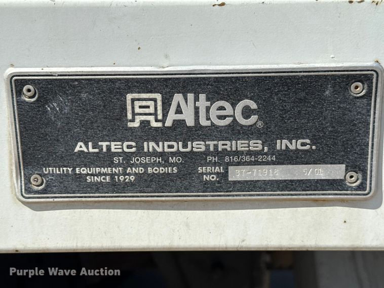 image for item ET6157 1986 International F1954 bucket truck