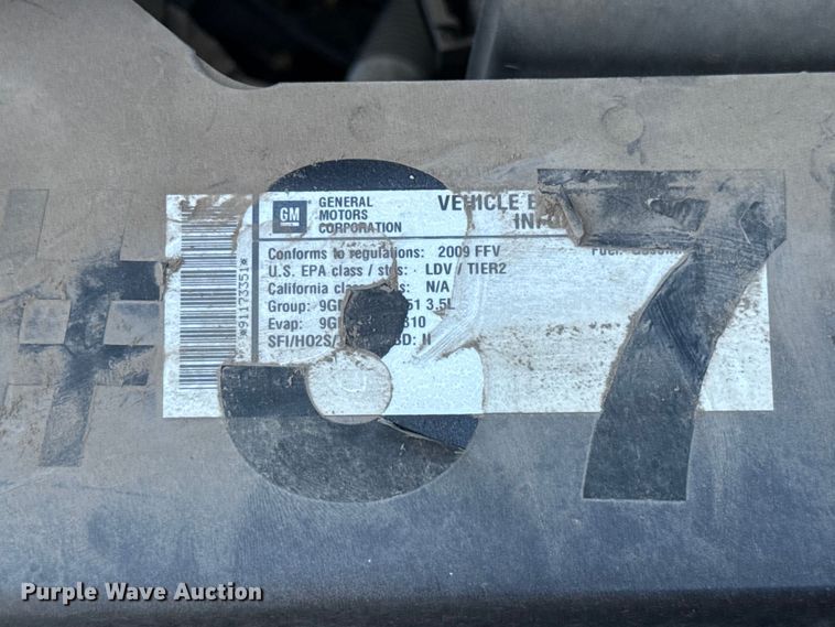 image for item ET6159 2009 Chevrolet Impala 