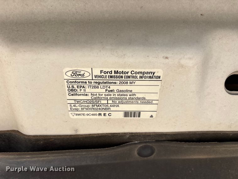 image for item ET6161 2008 Ford F150 XL Ext. Cab pickup truck