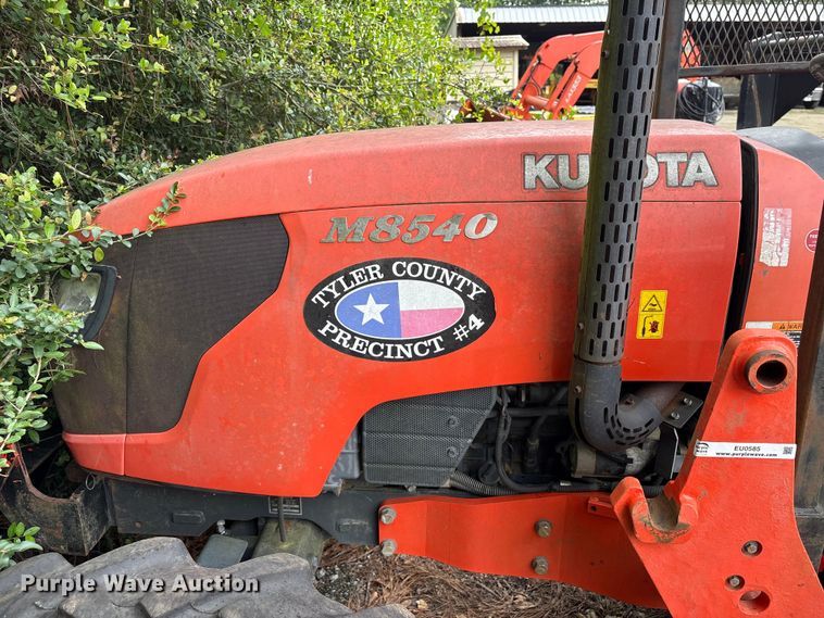 image for item EU0585 Kubota M8540 MFWD tractor