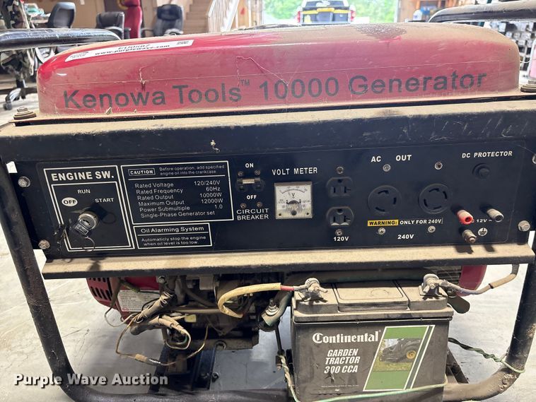 image for item EU0587 Kenowa 10,000 generator