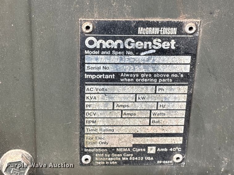 image for item EU0588 Over-Lowe TP-5A4-DC light plant