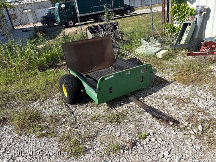 image for item EU5579 John Deere 22 utility trailer