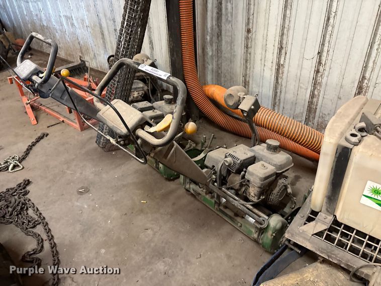 image for item EU5581 (2) John Deere 180A push reel mowers