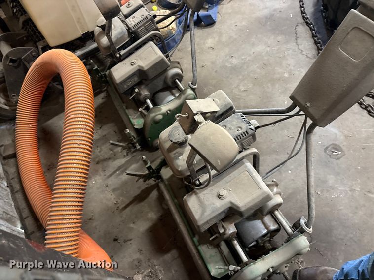 image for item EU5581 (2) John Deere 180A push reel mowers