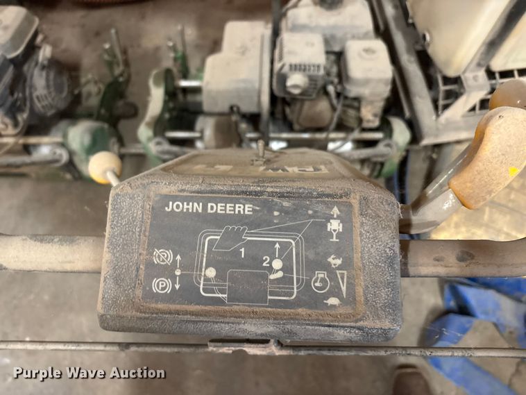 image for item EU5581 (2) John Deere 180A push reel mowers