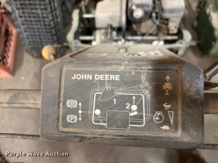 image for item EU5581 (2) John Deere 180A push reel mowers
