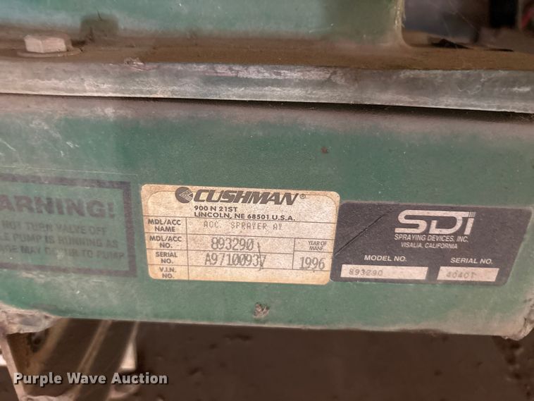 image for item EU5584 1996 Cushman 898536 spreader