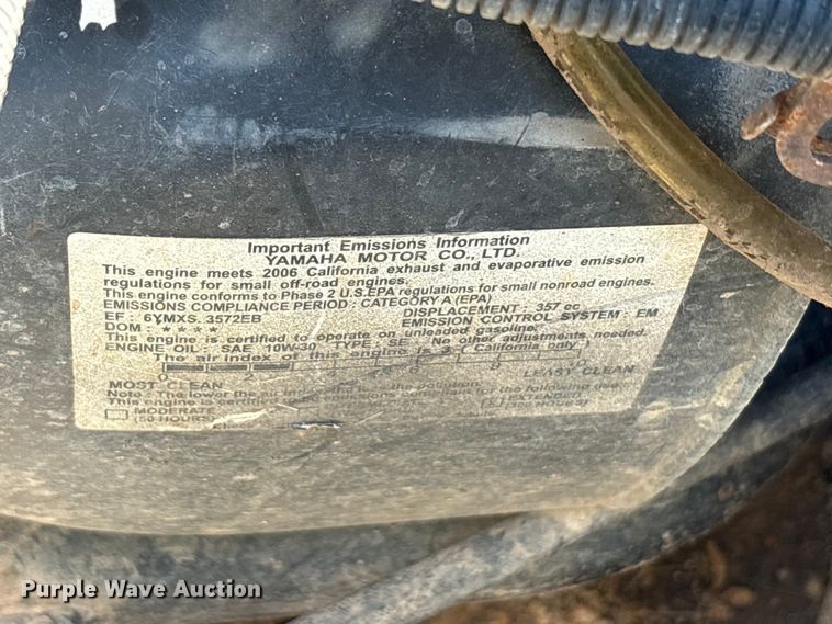 image for item EU5588 Yamaha G23A utility vehicle