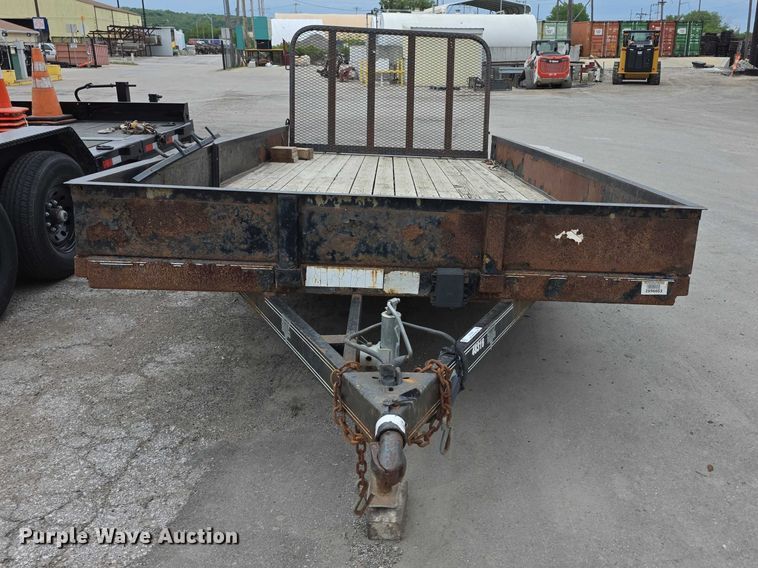 image for item EV2096 2017 PJ utility trailer