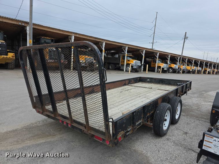 image for item EV2096 2017 PJ utility trailer