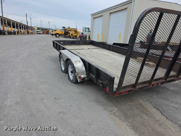 image for item EV2096 2017 PJ utility trailer