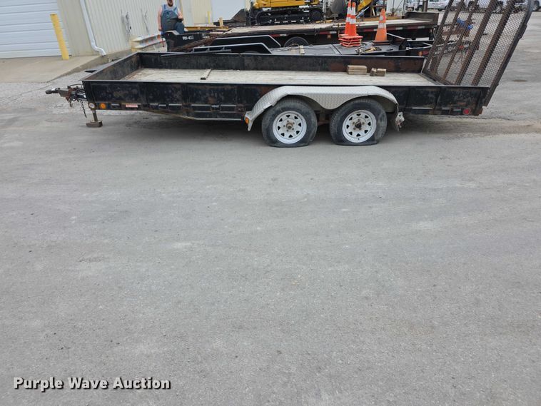 image for item EV2096 2017 PJ utility trailer