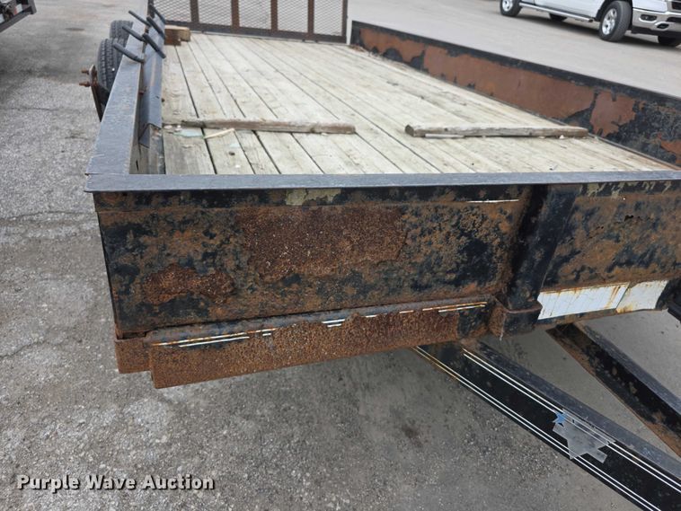 image for item EV2096 2017 PJ utility trailer
