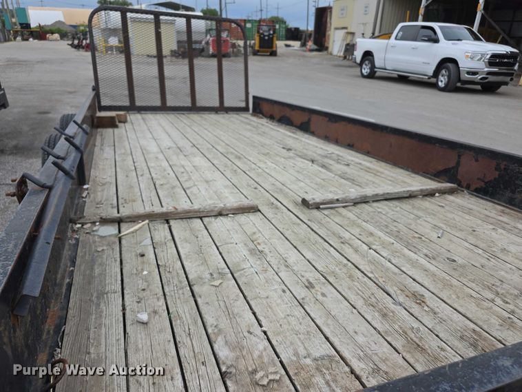 image for item EV2096 2017 PJ utility trailer