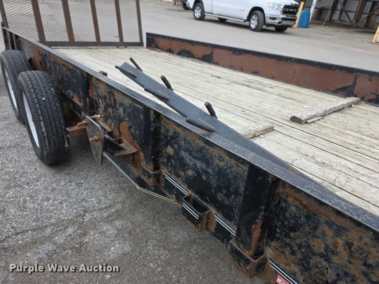 image for item EV2096 2017 PJ utility trailer