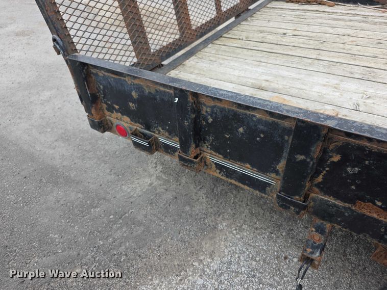 image for item EV2096 2017 PJ utility trailer