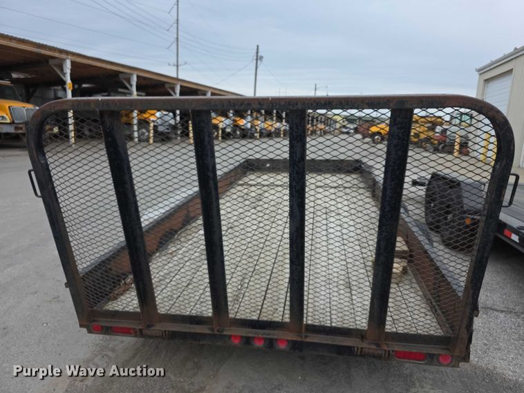 image for item EV2096 2017 PJ utility trailer
