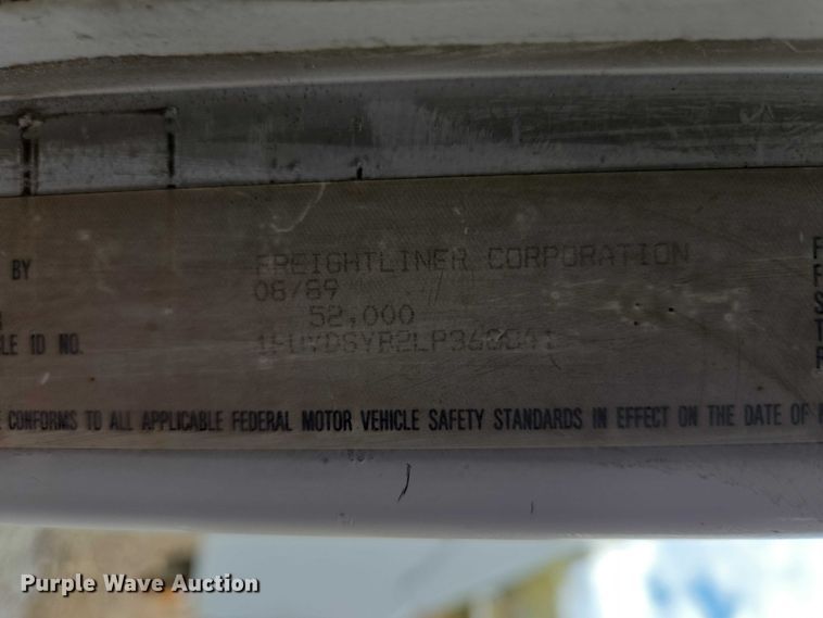 image for item EV5991 1990 Freightliner FLD dump truck