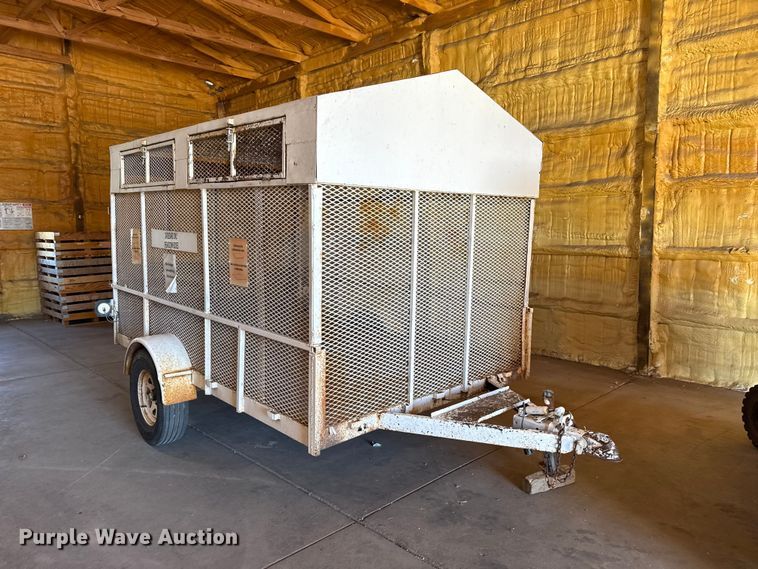 image for item EW4555 Shop built recycling trailer