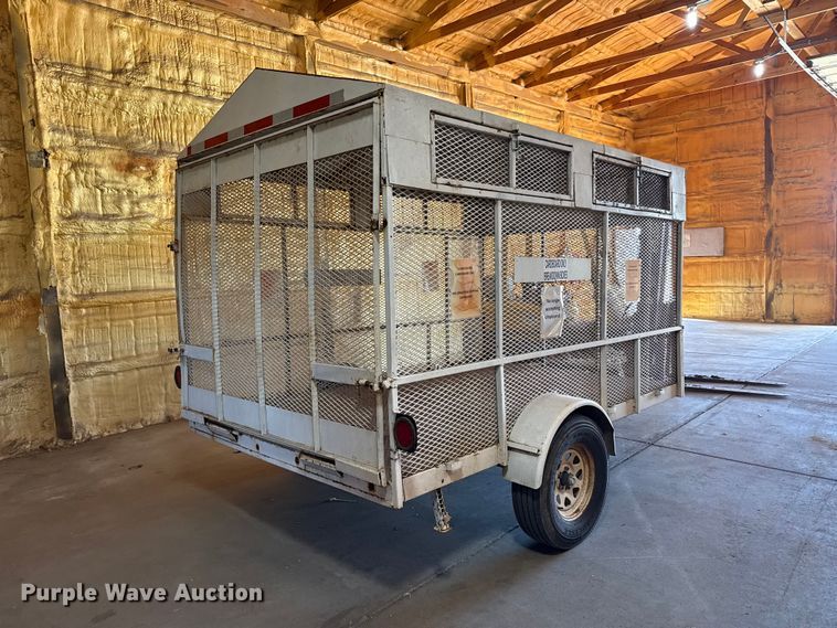 image for item EW4555 Shop built recycling trailer