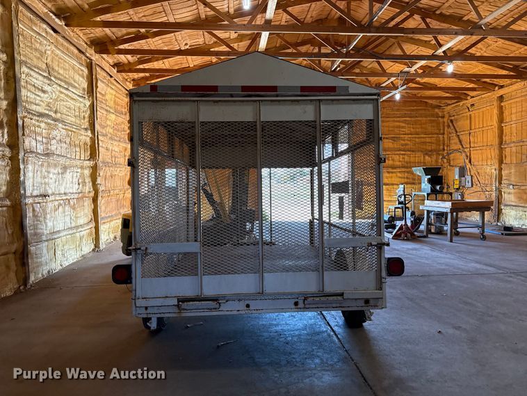 image for item EW4555 Shop built recycling trailer
