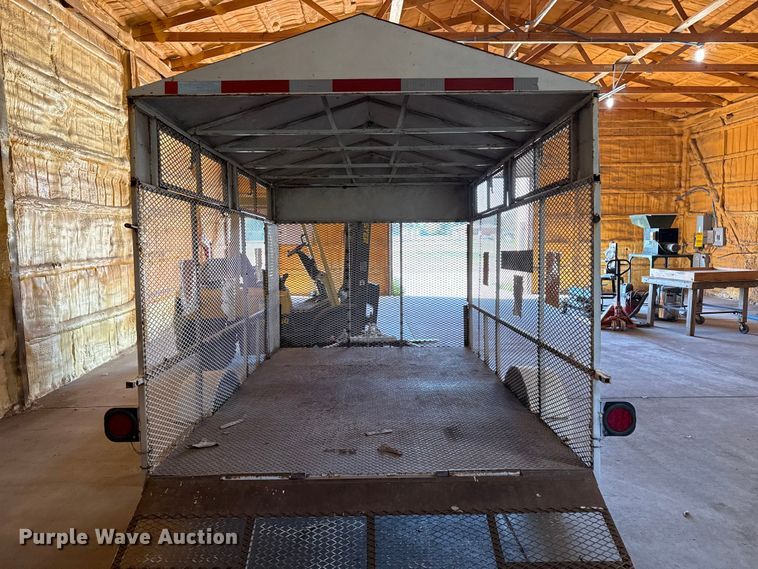 image for item EW4555 Shop built recycling trailer