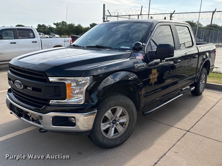 image for item EW4589 2019 Ford F150 XL Crew Cab pickup truck