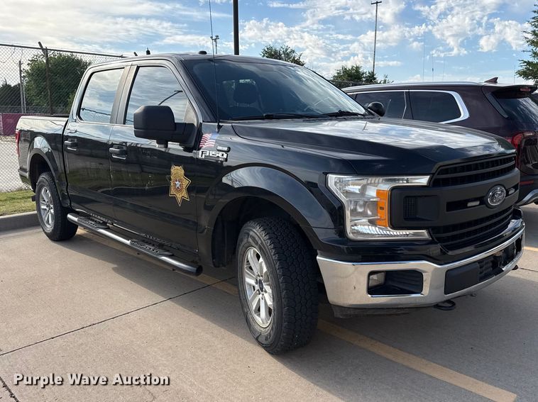 image for item EW4589 2019 Ford F150 XL Crew Cab pickup truck