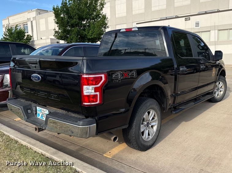 image for item EW4589 2019 Ford F150 XL Crew Cab pickup truck