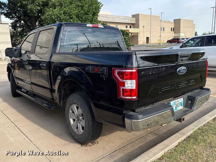 image for item EW4589 2019 Ford F150 XL Crew Cab pickup truck